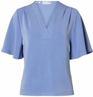 SELECTED FEMME Blúzka 'SLFTENNY'  modrosivá