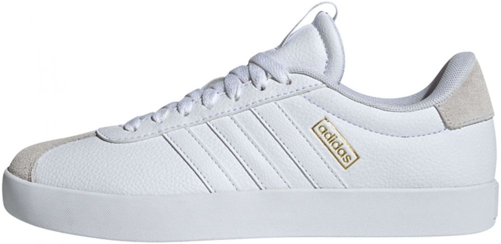 ADIDAS SPORTSWEAR Nízke tenisky 'VL Court 3.0'  tmavobéžová / biela