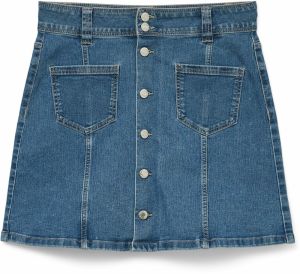 Vero Moda Petite Sukňa 'VMPETRA'  modrá denim