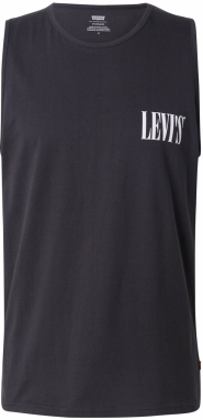 LEVI'S ® Tričko 'ROWER'  čierna / biela