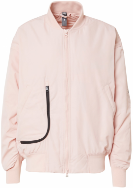 ADIDAS BY STELLA MCCARTNEY Outdoorová bunda 'True Nature'  tmavosivá / pastelovo ružová