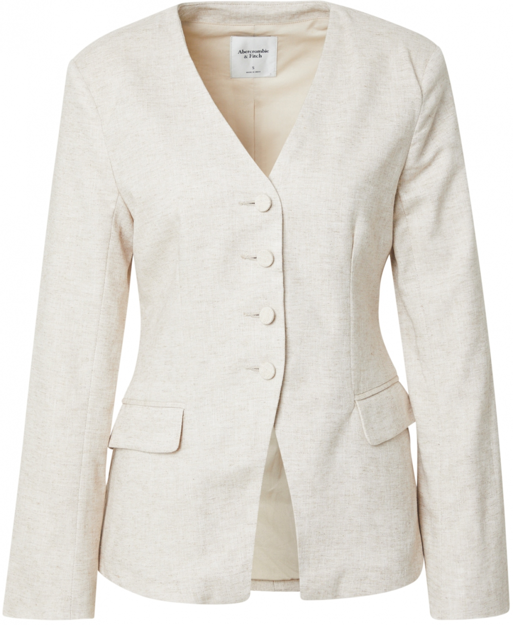 Abercrombie & Fitch Blejzer  svetlosivá