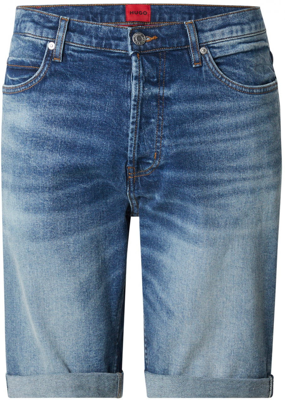 HUGO Džínsy  modrá denim