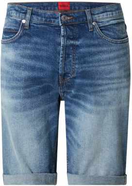 HUGO Džínsy  modrá denim