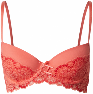 Hunkemöller Podprsenka 'Cherry'  svetloružová / červená