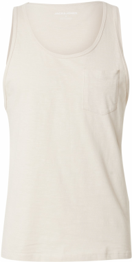 JACK & JONES Tričko 'JJJAKE'  béžová