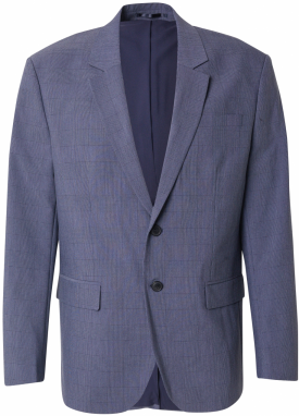 JACK & JONES Sako 'JPRBUSHWICK HARRY'  tmavomodrá / biela