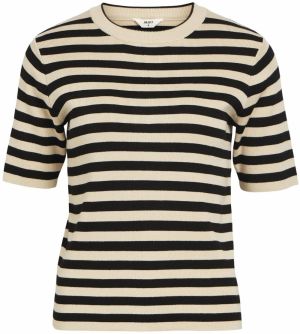 OBJECT Sveter  béžová / čierna