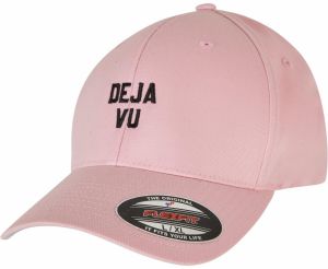 Mister Tee Čiapka 'Deja Vu'  ružová / čierna