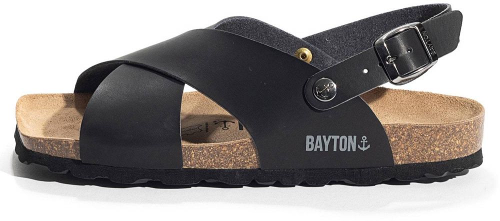Bayton Sandále  sivá / čierna
