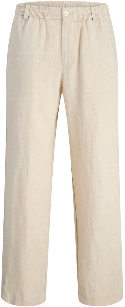 JACK & JONES Chino nohavice 'JPSTKarl JJLawrence'  sivobéžová