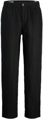 JACK & JONES Chino nohavice 'JPSTKarl JJLawrence'  čierna
