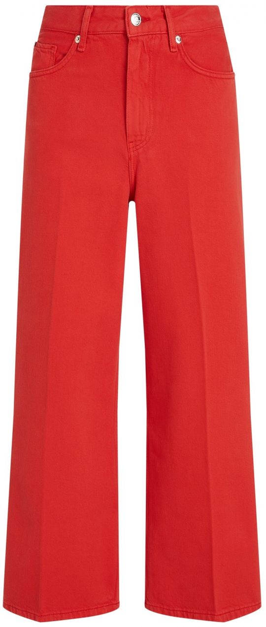 TOMMY HILFIGER Džínsy  jasne červená
