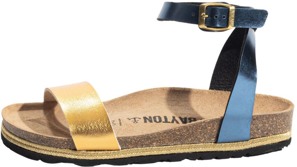 Bayton Sandále 'Jovial'  námornícka modrá / zlatá žltá