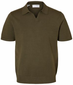 SELECTED HOMME Sveter 'SLHTeller'  olivová