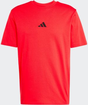 ADIDAS SPORTSWEAR Funkčné tričko 'Essentials'  červená / čierna