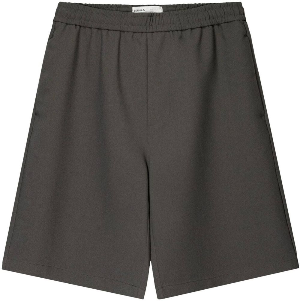 Bershka Nohavice  tmavosivá