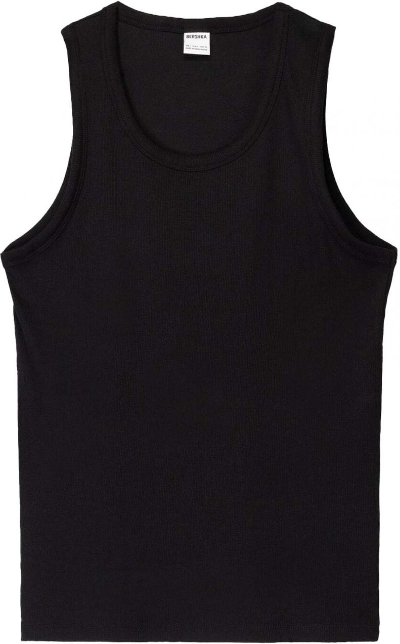 Bershka Tričko  čierna