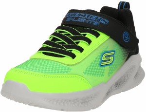 SKECHERS Tenisky 'METEOR-LIGHTS - KRENDOX'  kráľovská modrá / neónovo zelená / čierna