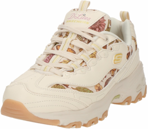 SKECHERS Nízke tenisky 'D LITES-FLY FORWARD'  béžová / zelená / oranžová