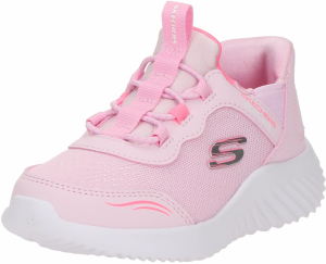 SKECHERS Tenisky 'BOUNDER - SIMPLE CUTE'  antracitová / ružová / ružová