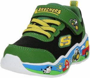 SKECHERS Tenisky  žltá / zelená / čierna / biela