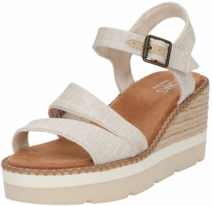 TOMS Remienkové sandále 'DARYA'  biela ako vlna