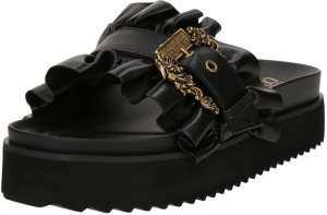 Versace Jeans Couture Šľapky 'FONDO ARIZONA'  zlatá / čierna