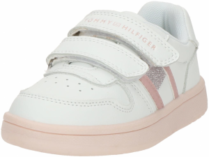 TOMMY HILFIGER Tenisky  púdrová / biela