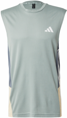 ADIDAS PERFORMANCE Funkčné tričko 'ESS'  pastelovo žltá / pastelovo zelená / fialová / biela