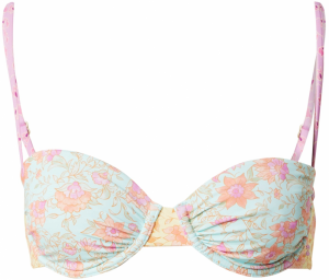BILLABONG Bikinový top 'FOLK STORY'  pastelovo žltá / mätová / oranžová / ružová