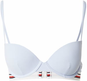 Tommy Hilfiger Underwear Bikinový top  námornícka modrá / pastelovo modrá / červená / biela