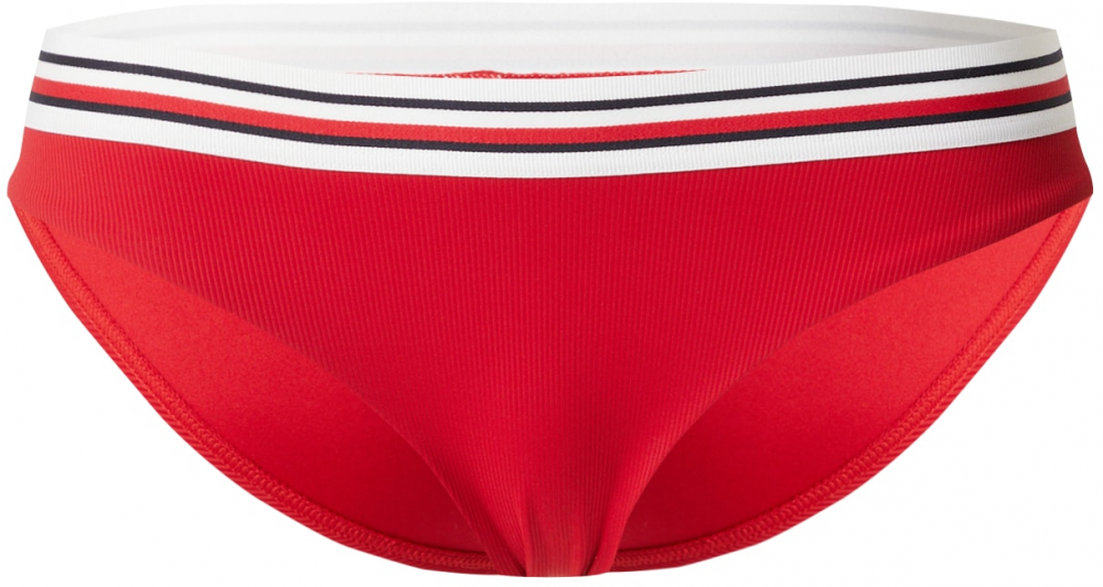 Tommy Hilfiger Underwear Bikinové nohavičky 'CLASSIC'  červená / čierna / biela