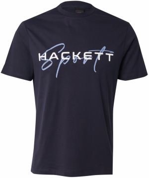 Hackett London Tričko  námornícka modrá / pastelovo modrá / biela