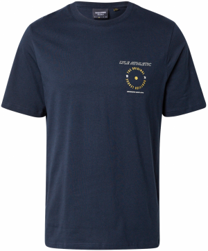 Lyle & Scott Tričko 'Lyle Athletic'  námornícka modrá / citrónová / biela
