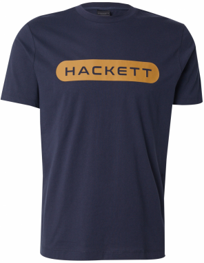 Hackett London Tričko  námornícka modrá / medová