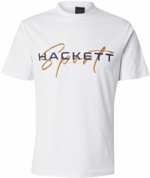 Hackett London Tričko  námornícka modrá / hnedá / biela