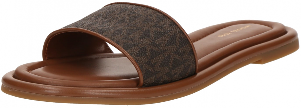 MICHAEL Michael Kors Šľapky 'DANA'  hnedá / tmavohnedá
