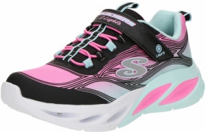 SKECHERS Tenisky 'COSMIC GLOW'  pastelovo modrá / ružová / čierna