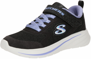 Skechers Kids Tenisky 'Wave 92'  neónovo modrá / levanduľová / čierna / strieborná
