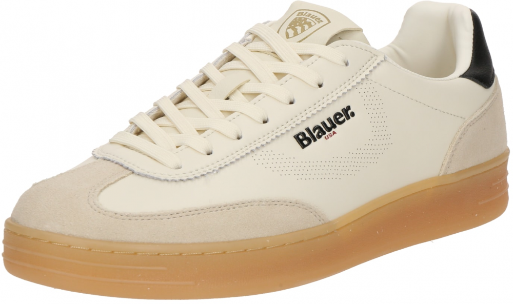 Blauer.USA Nízke tenisky  béžová / krémová / čierna