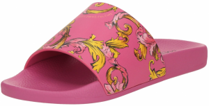Versace Jeans Couture Šľapky 'FONDO SHELLY'  karí / ružová / staroružová / čierna