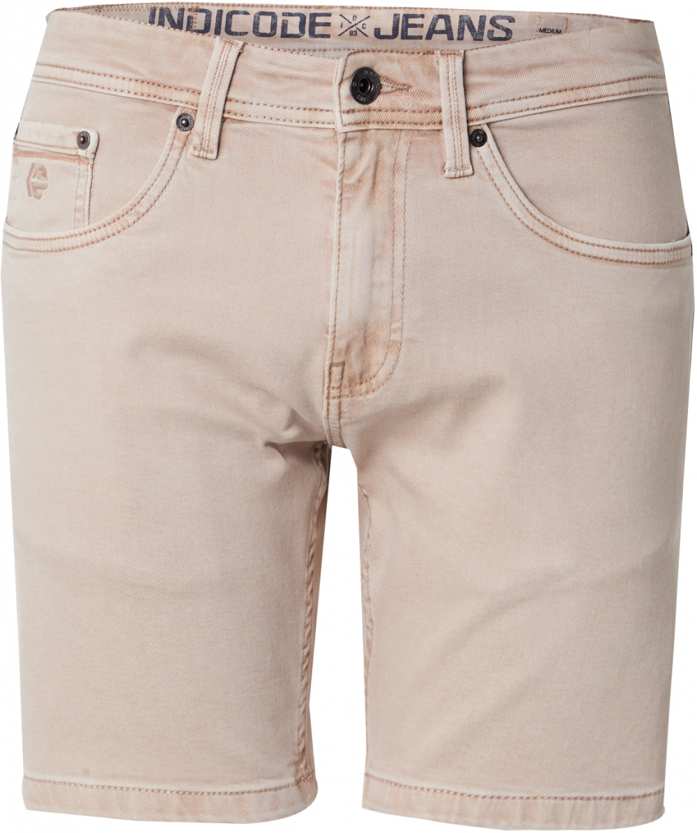 INDICODE JEANS Džínsy 'Symon'  kamenná
