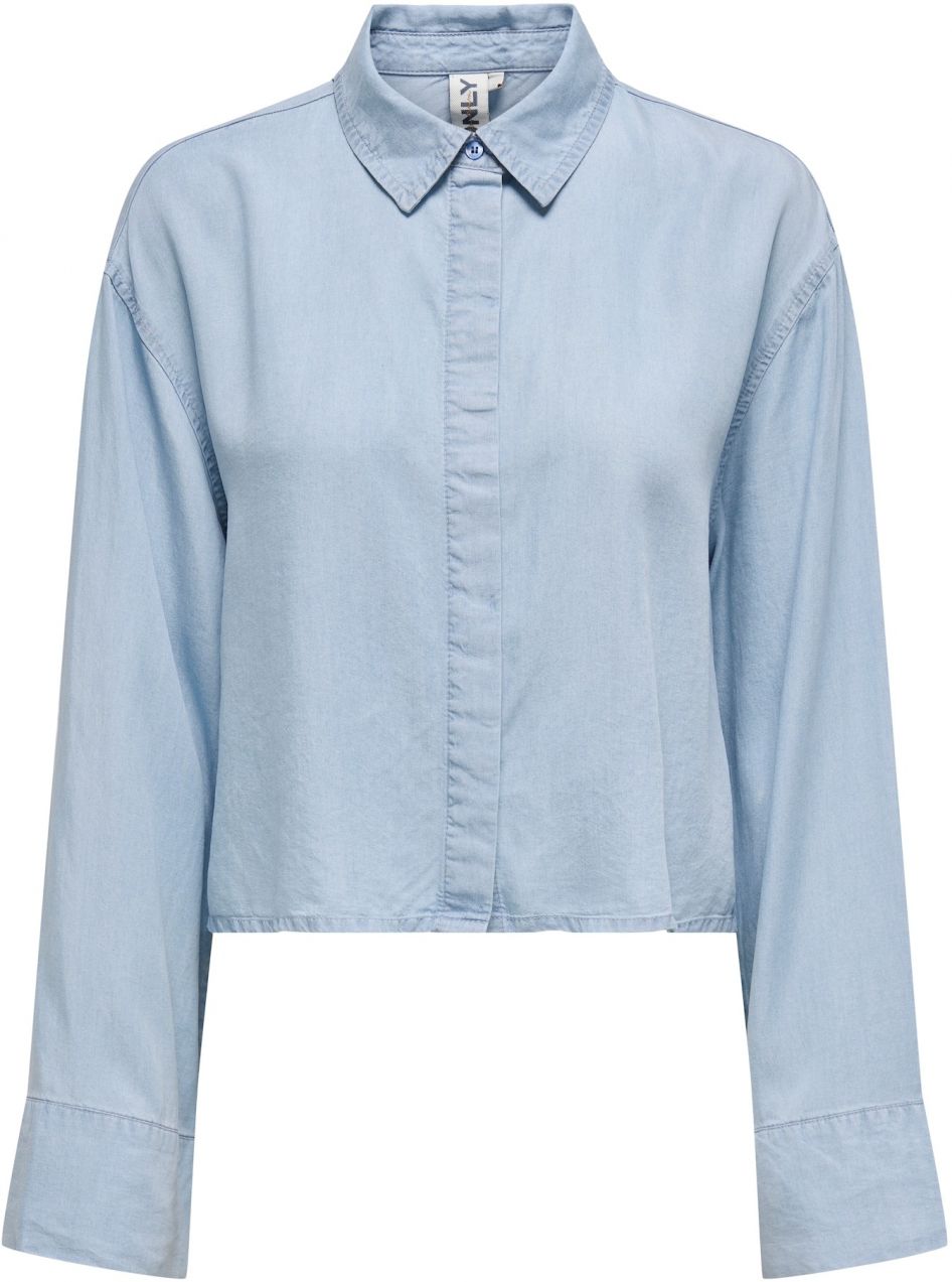 ONLY Blúzka 'ONLCHARIS'  modrá denim
