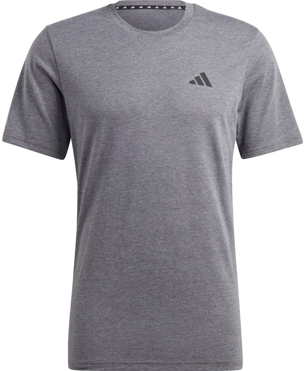 ADIDAS PERFORMANCE Funkčné tričko 'Train Essentials'  sivá melírovaná / čierna