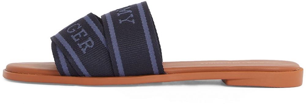 TOMMY HILFIGER Šľapky  námornícka modrá / opálová