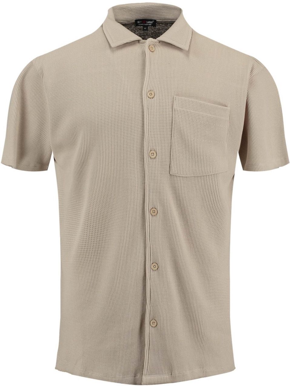 Key Largo Košeľa 'Siegfried'  piesková