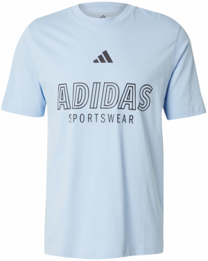 ADIDAS SPORTSWEAR Funkčné tričko 'House Of Tiro'  svetlomodrá / čierna