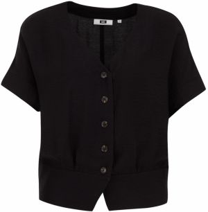 WE Fashion Blúzka  čierna