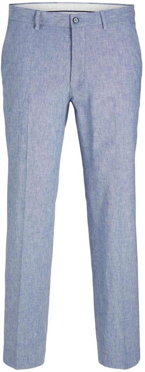 Jack & Jones Plus Plisované nohavice  modrá melírovaná